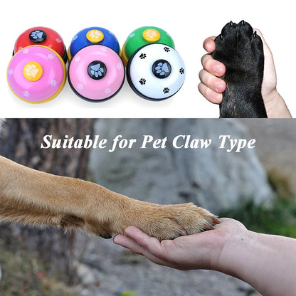 Funny Pet Dog Training Bell Behavior Training Feeding Reminder Bell For Dog Kitty Food Feeder Call Bell Pet Educational Supplies