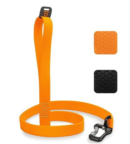 Orange Extra Heavy Duty Dog Leash 4 Ft x 1 in for Large Medium and Small Dogs Yousef