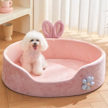 Soft Pet Bed Detachable Washable Dog Sleeping Very Soft Comfortable Warm Cat Mats Four Seasons Detachable Pet Beds Supplies Dropshipman