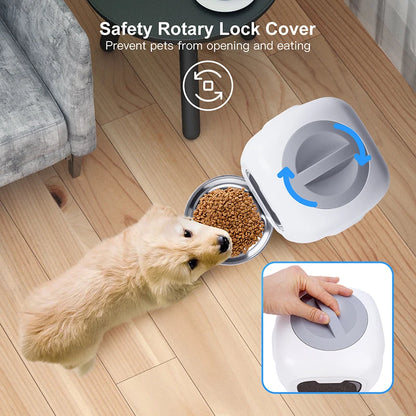 1PC Intelligent Pet Feeder - Cat And Dog Feeding Device - Automatic And Precise Feeding Intelligent Feeder
