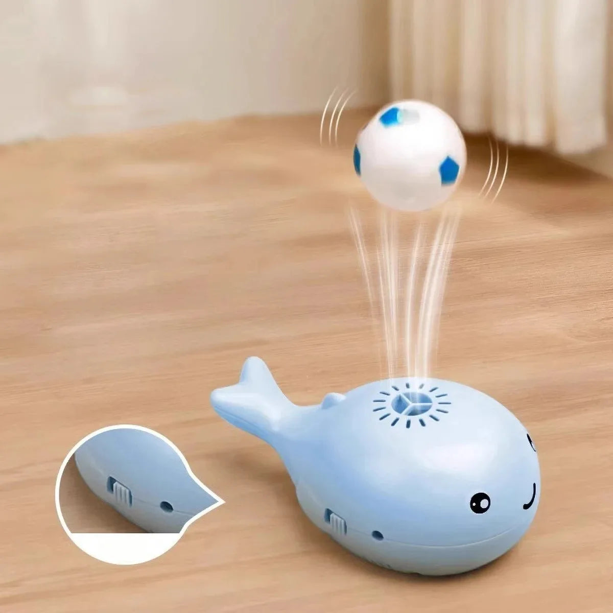Cat Electric Toy Portable Floating Ball Cat Toys USB-powered Kitten Interactive Playing Ball Toys Cartoon Training Toy for Cat