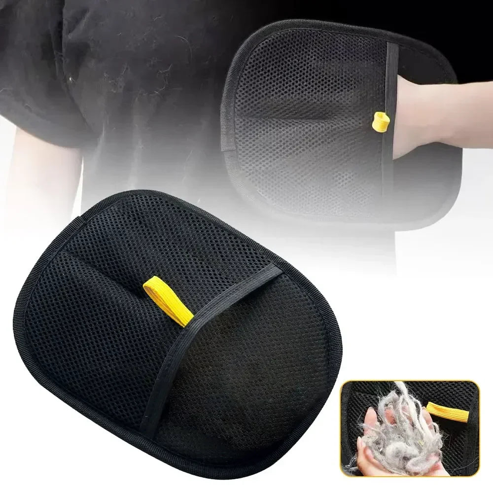 Pet Anti-static Hair Removal Gloves Household Sofa Clothes Brush Double-sided Adhesive Hair Gloves Cat and Dog Hair Care Gloves