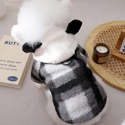 Winter Dog Clothes Fleece Puppy Coat Soft Pet Warm Jacket Hoodie Coats Dachshund Chihuahua French Bulldog Small Dog Clothing New