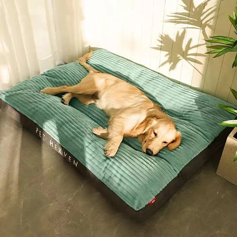 Winter Warm Pet Dog Bed Corduroy Dog Sleeping Mat Soft Pet Mat for Small Medium Large Dogs Detachable Washable Puppy Bed Dropshipman