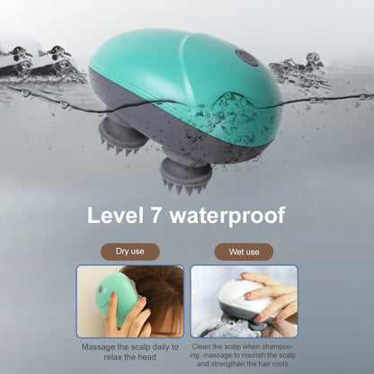 Electric Cat Massager Body Massager Health Care Relax Shoulder Neck Deep Tissue Head Scalp Massage Kneading Vibrating Device