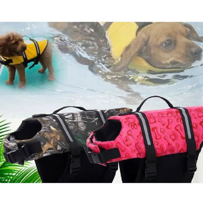 Safety Pet Dog Life Jacket for Dogs Summer French Bulldog Shih Tzu Swimwear Puppy Big Dog Clothing Vest Tshirt zwemvest hond