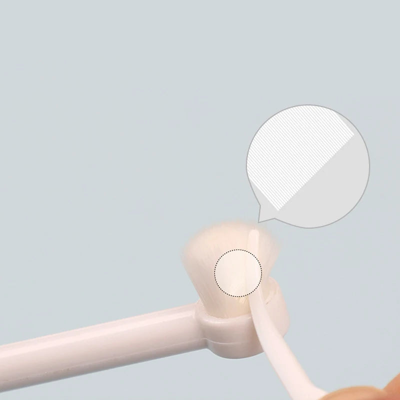 Round Head Toothbrush for Pet Remove Bad Breath and Tartar Dental Care Soft Brush Oral Cleaning Tools for Dogs and Cats