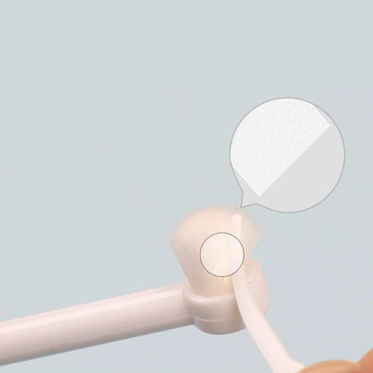 Round Head Toothbrush for Pet Remove Bad Breath and Tartar Dental Care Soft Brush Oral Cleaning Tools for Dogs and Cats