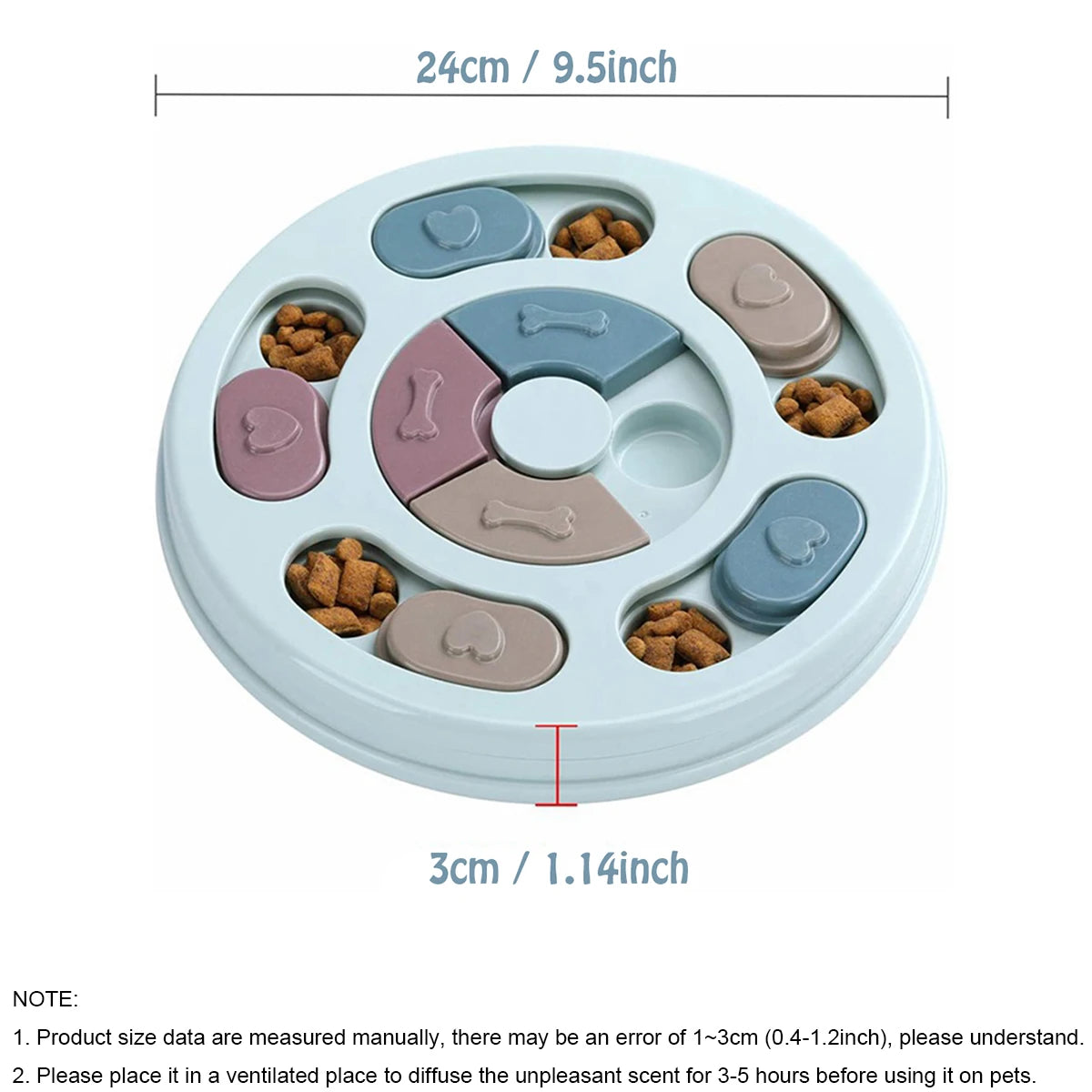 Dog Food Hiding Bowl, Slow Food Training, Dog Educational Toy To Relieve Boredom, Interactive Educational Feeding Toy Dropshipman