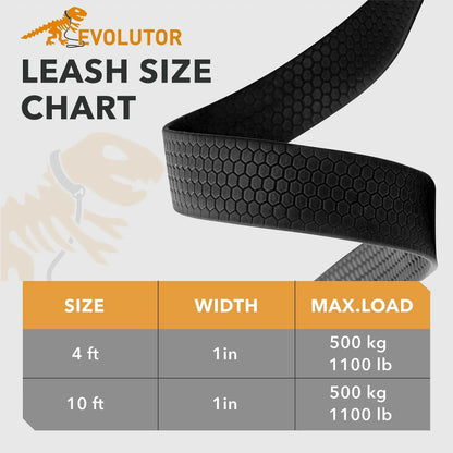 Orange Extra Heavy Duty Dog Leash 4 Ft x 1 in for Large Medium and Small Dogs Yousef